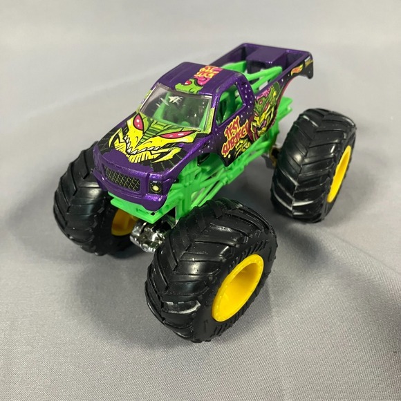 Hot Wheels Other - Hot Wheels Monster Truck Test Subject Purple Green Die Cast
